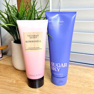 Women's Victoria's Secret Lotion 2 pack, NEW Never Opened, Sugar Sky Bombshell